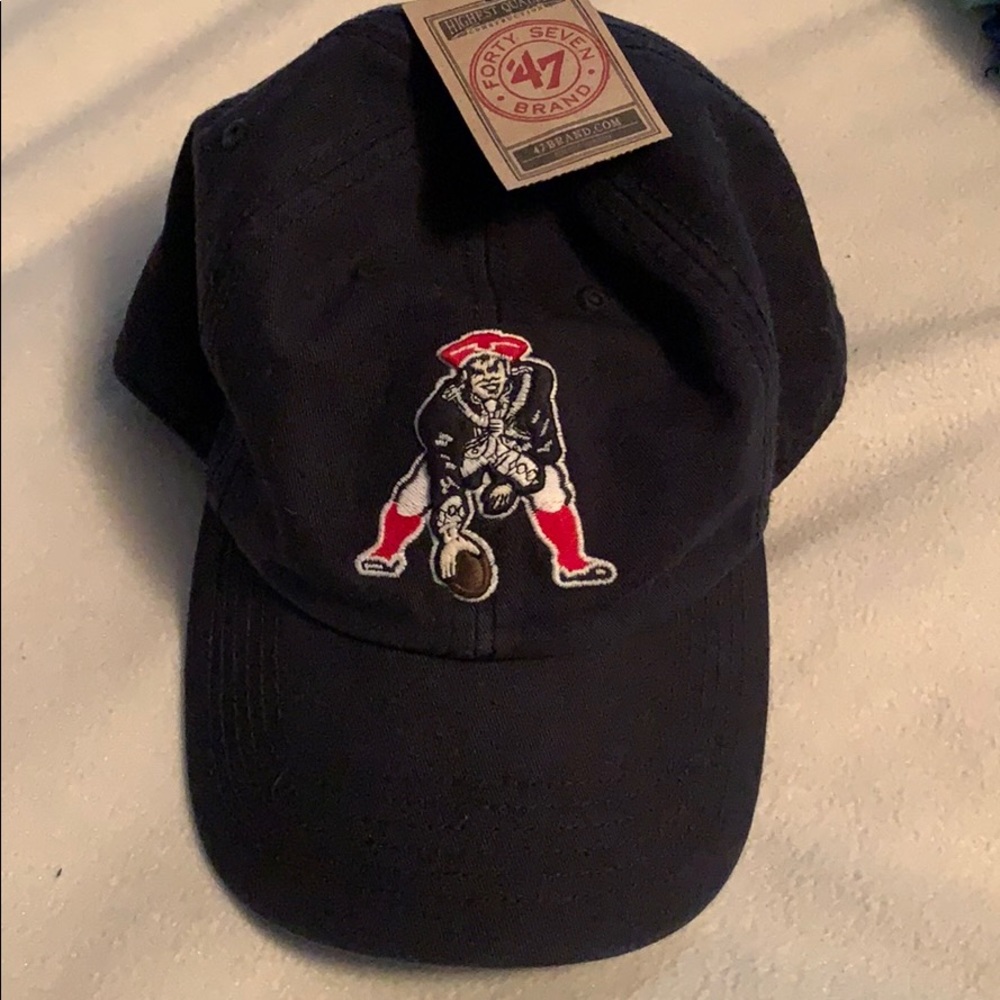 Brand New With Tags Patriots 47 brand hat!!